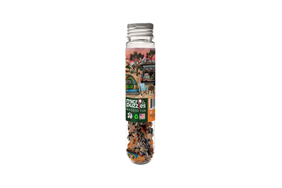 Joshua National Park - Camping, 150-piece mini puzzle, Micro Puzzles