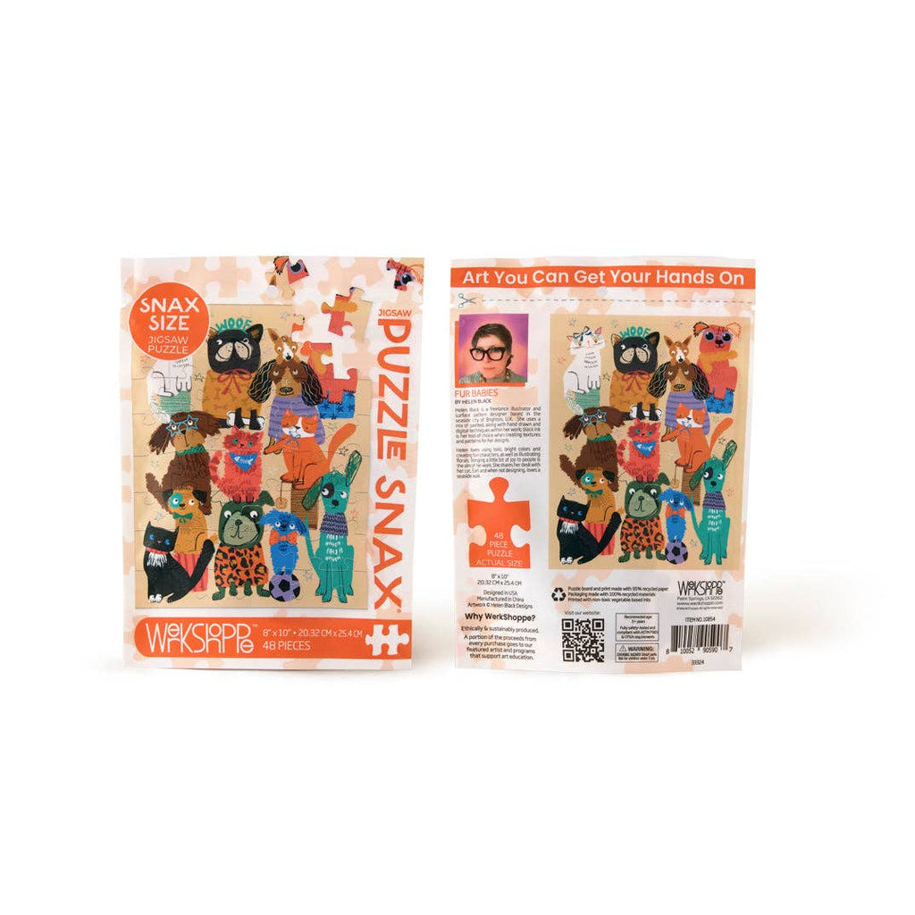 Fur Babies, 48-piece puzzle, WerkShoppe