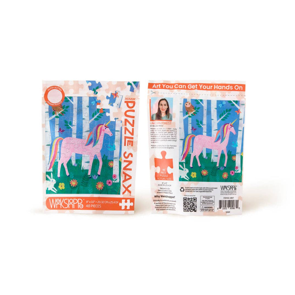 Unicorn Forest, 48-piece puzzle, WerkShoppe