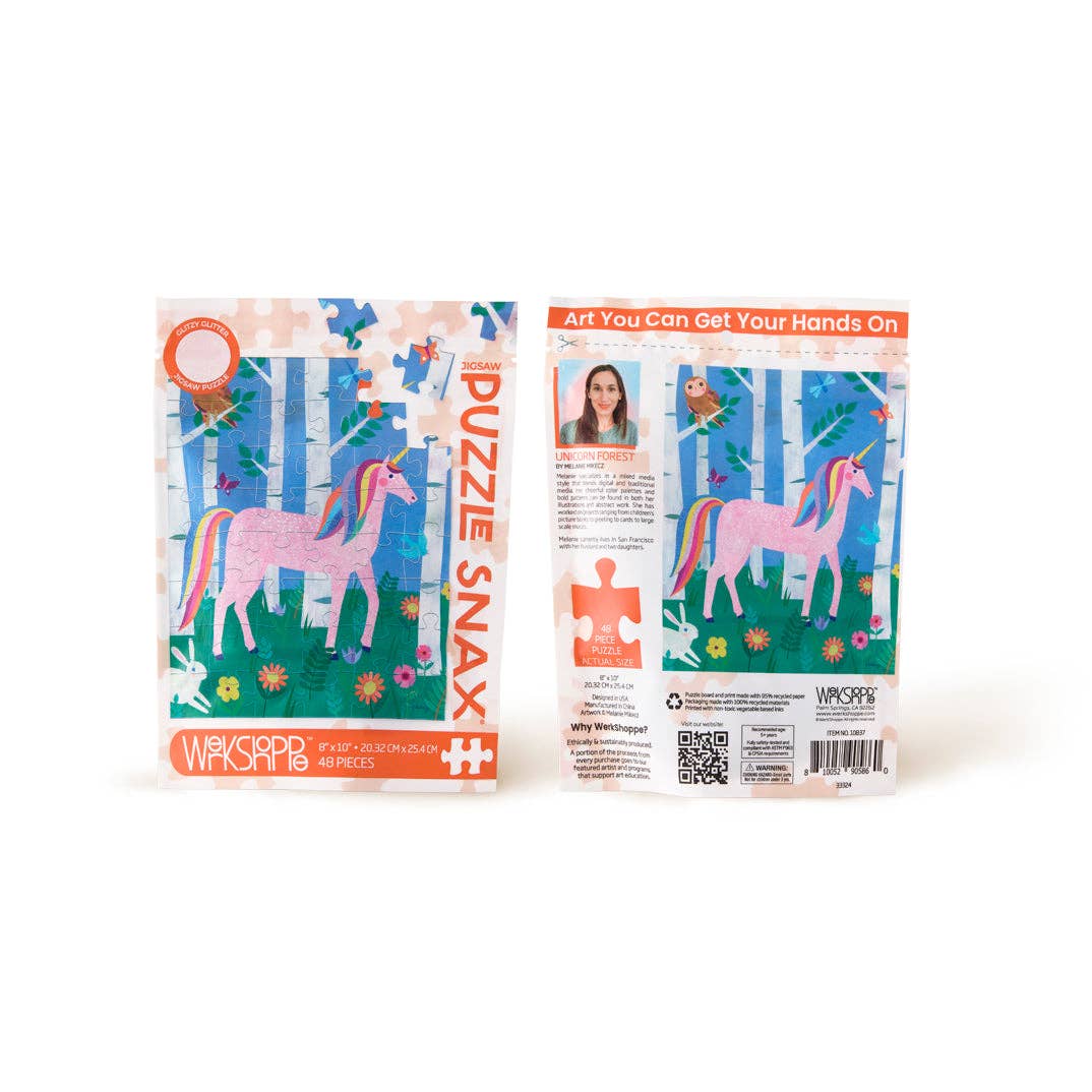 Unicorn Forest, 48-piece puzzle, WerkShoppe
