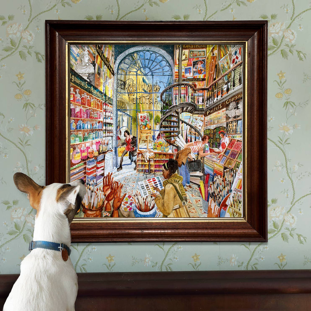 Artist Provisions, 1000-piece puzzle, eeBoo
