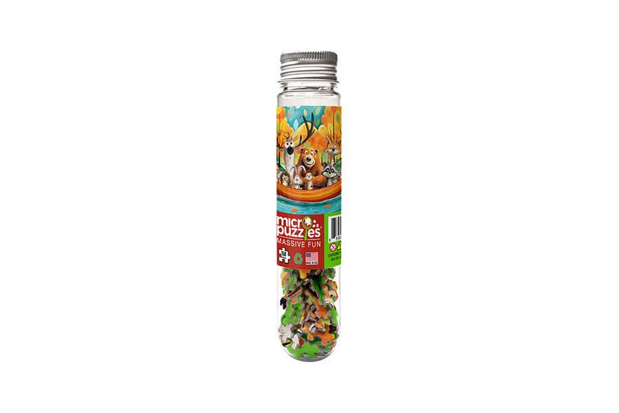 Canoe Critters, 150-piece mini puzzle, Micro Puzzles