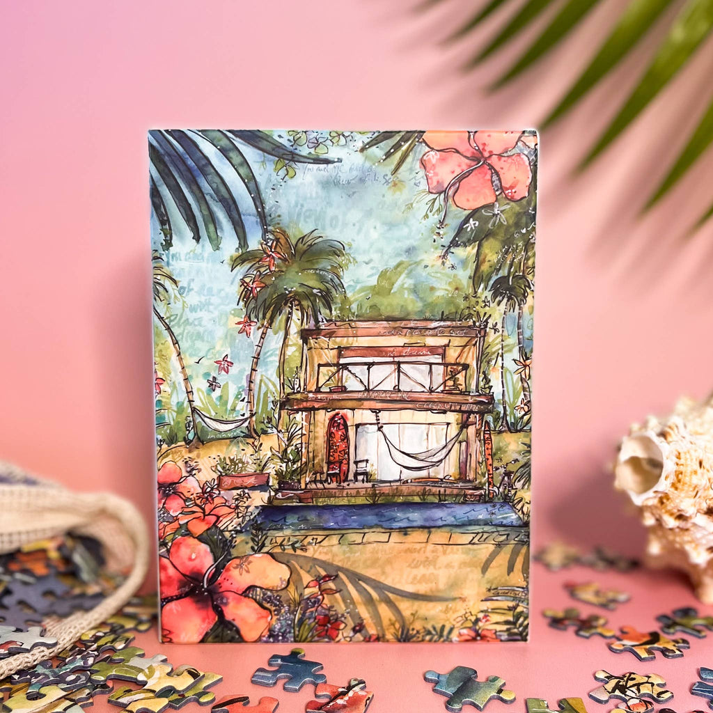 Dream House, 1000-piece puzzle, Surf Shack Puzzles