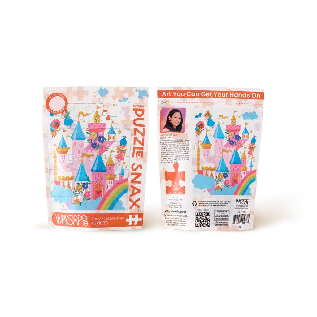 Fairy Castle, 48-piece puzzle, WerkShoppe