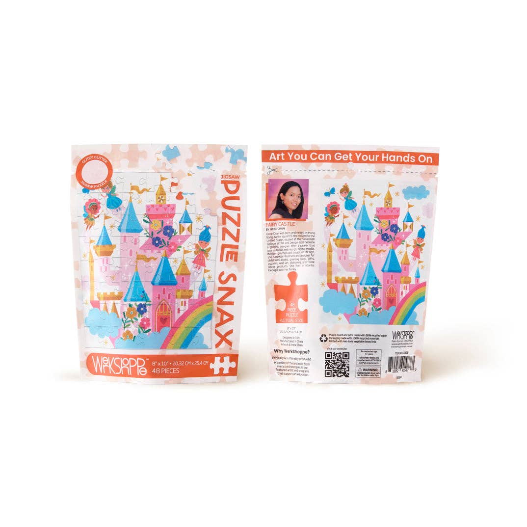Fairy Castle, 48-piece puzzle, WerkShoppe