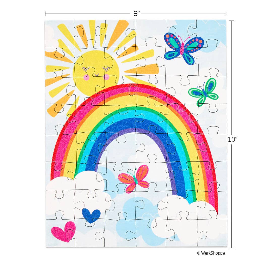 Sunny Rainbow, 48-piece puzzle, WerkShoppe