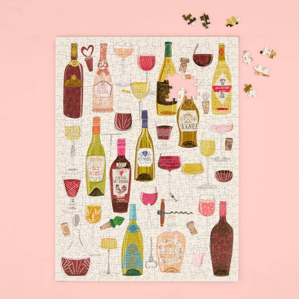 Wine Tasting, 500-piece puzzle, WerkShoppe