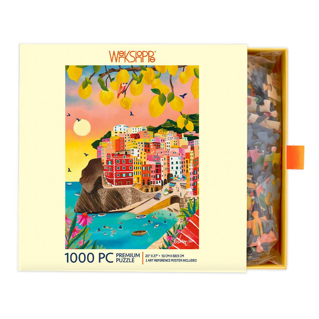 Cinque Terre, 1000-piece puzzle, WerkShoppe