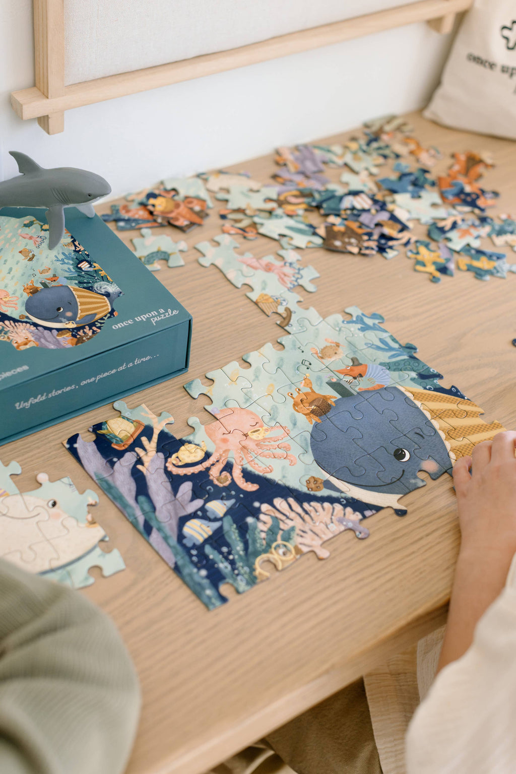 Tales from the Deep, 100-piece kids' puzzle, Once Upon a Puzzle
