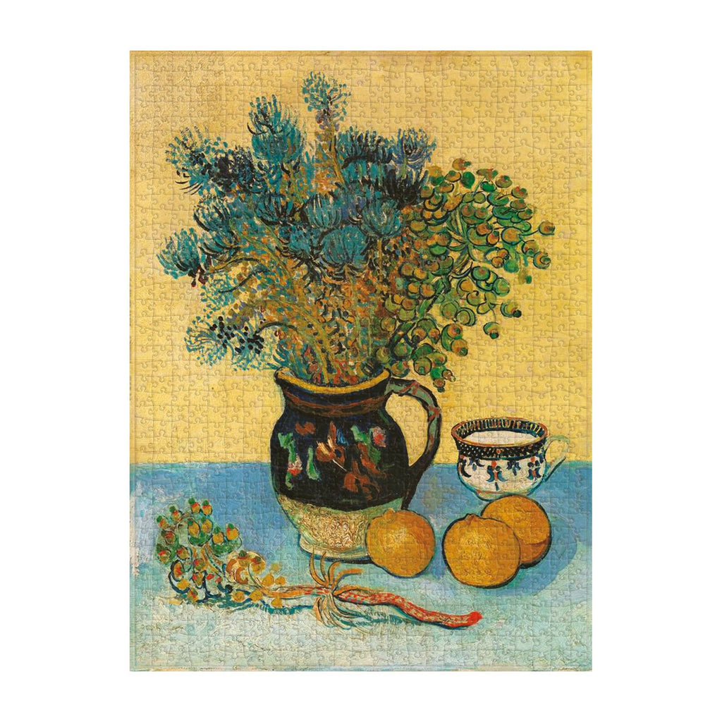 Van Gogh's Still Life, 500-piece foil-accented puzzle, Paperblanks