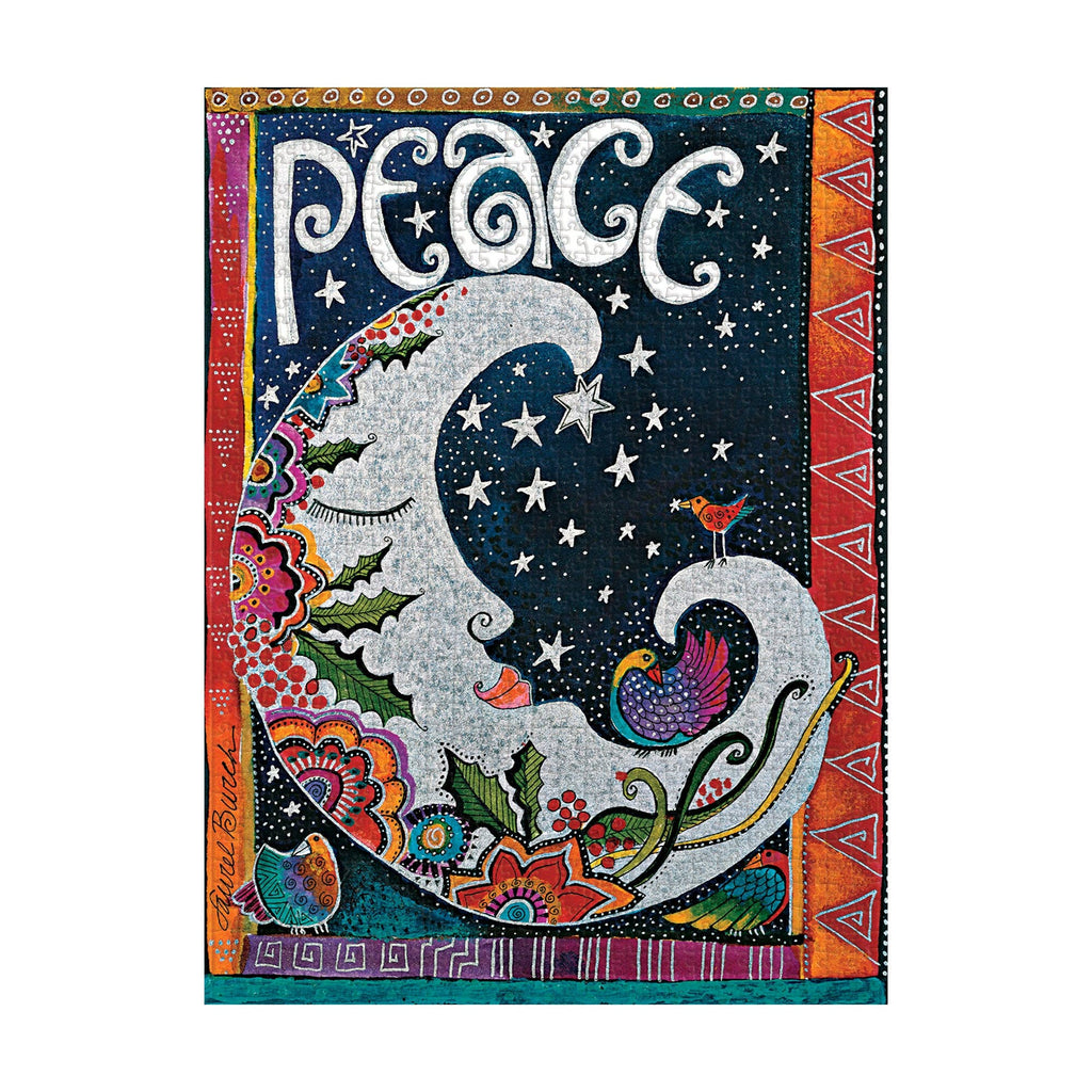 Peace, 1000-piece foil-accented puzzle, Paperblanks