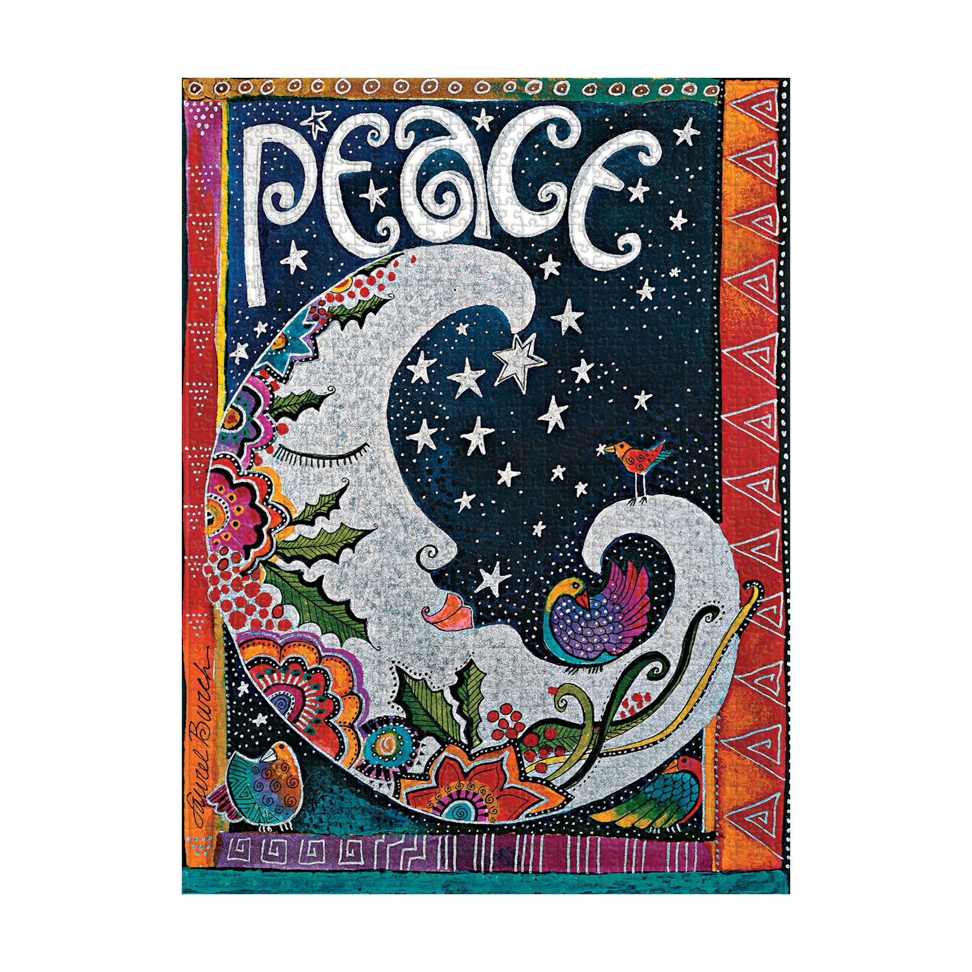 Peace, 1000-piece foil-accented puzzle, Paperblanks