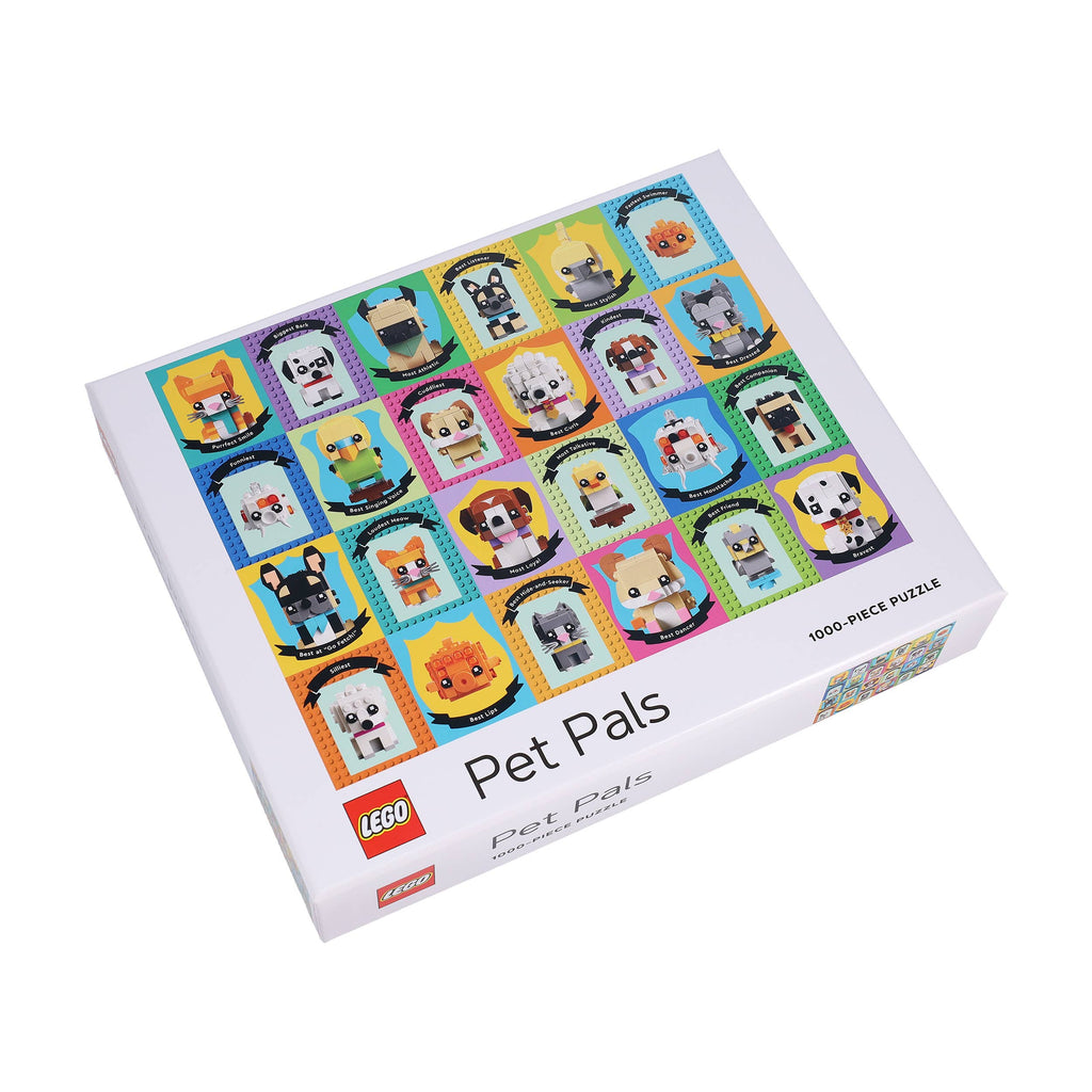LEGO Pet Pals, 1000-piece puzzle, Chronicle Books