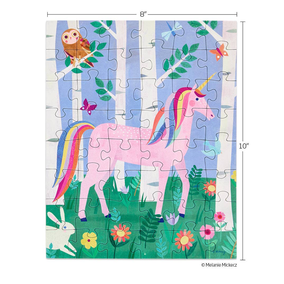 Unicorn Forest, 48-piece puzzle, WerkShoppe