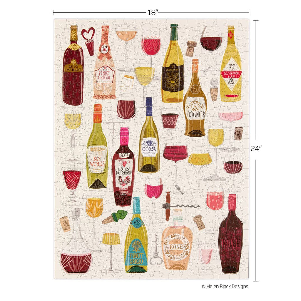 Wine Tasting, 500-piece puzzle, WerkShoppe