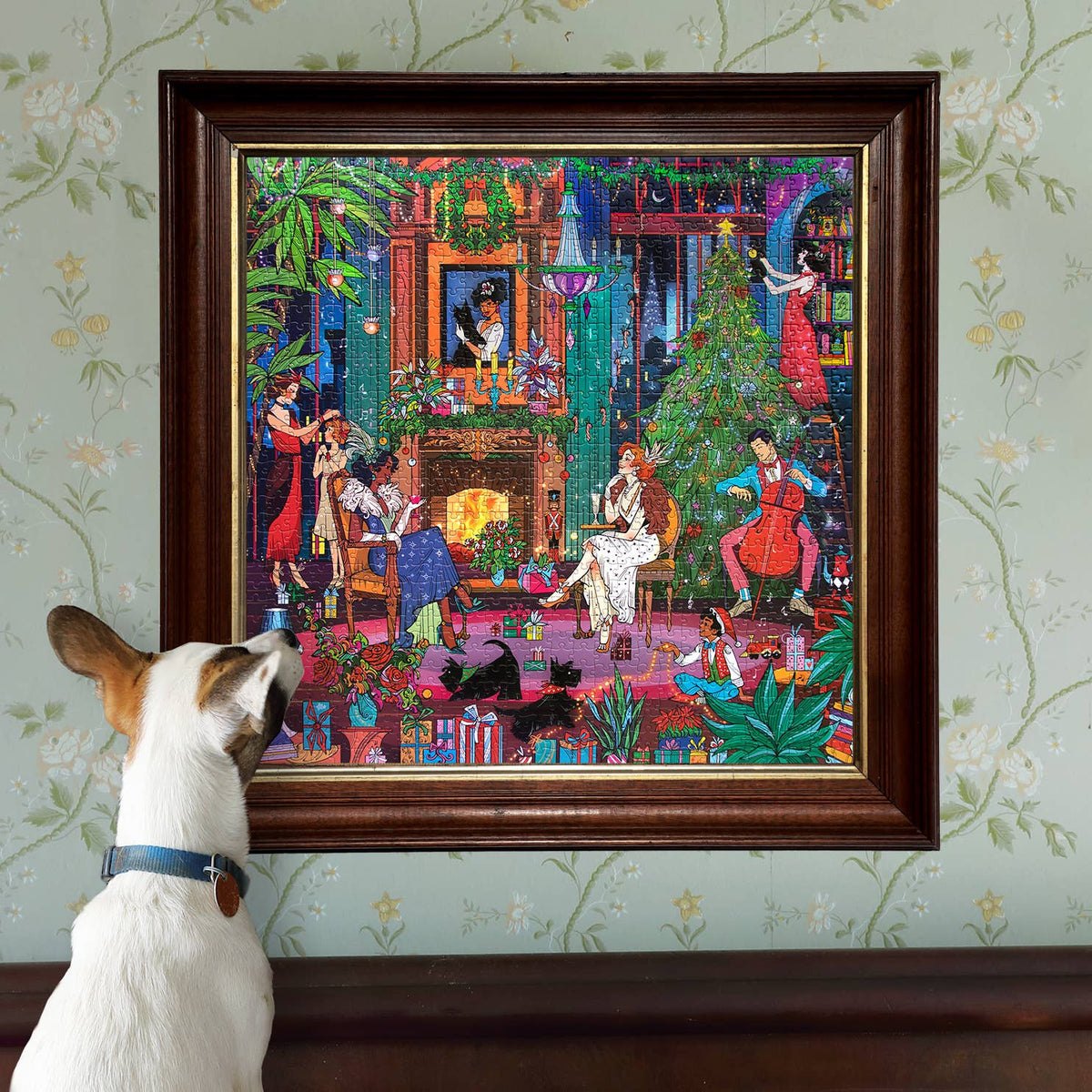 Christmas in Brooklyn, 1000-piece puzzle, eeBoo
