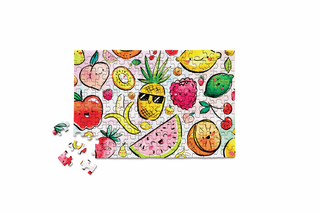 Funny Fruit, 150-piece mini puzzle, Micro Puzzles
