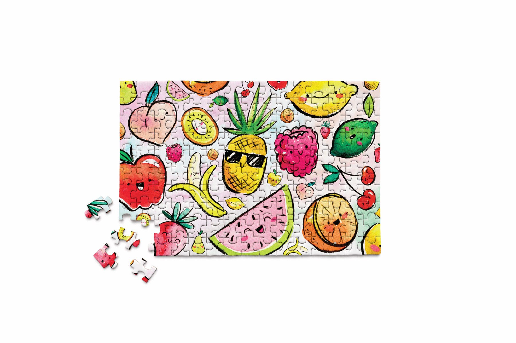 Funny Fruit, 150-piece mini puzzle, Micro Puzzles