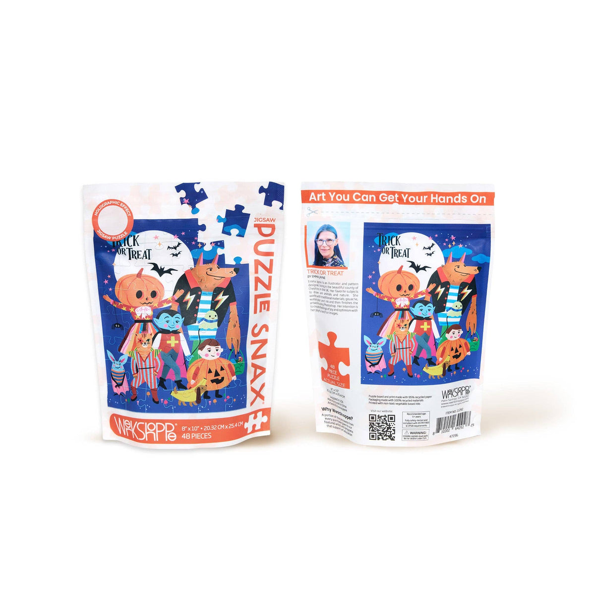 Trick Or Treat, 48-piece kids' puzzle, WerkShoppe