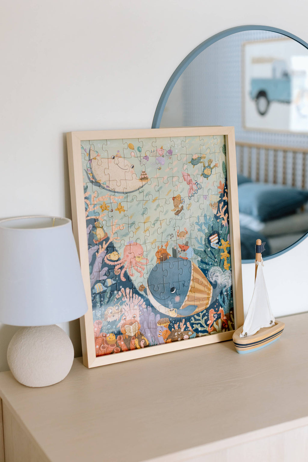 Tales from the Deep, 100-piece kids' puzzle, Once Upon a Puzzle