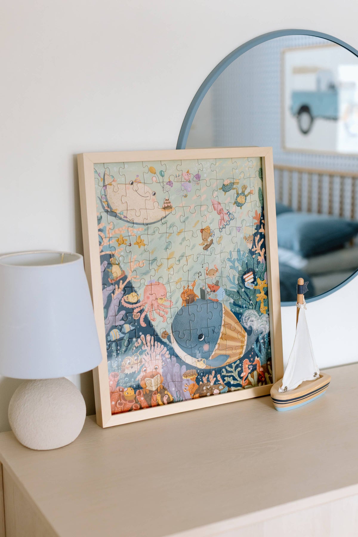 Tales from the Deep, 100-piece kids' puzzle, Once Upon a Puzzle