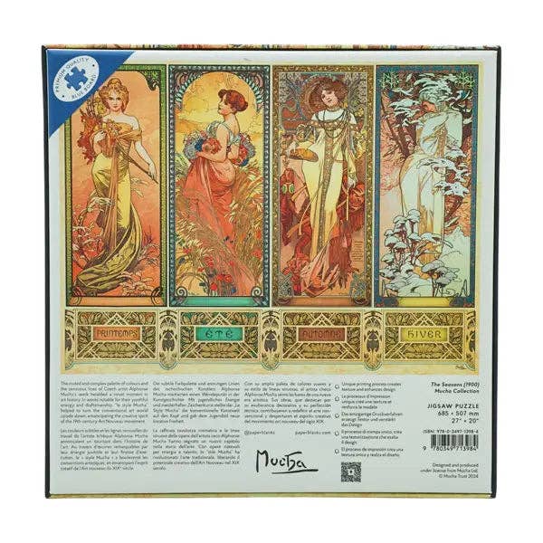 Seasons, 1000-piece foil-accented puzzle, Paperblanks