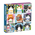 Bookish Cats, 500-piece puzzle, Mudpuppy