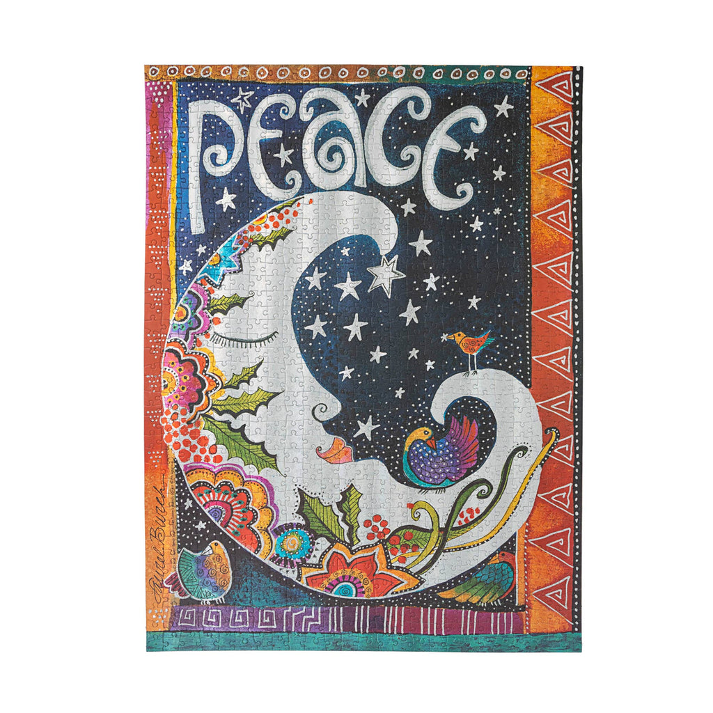 Peace, 1000-piece foil-accented puzzle, Paperblanks