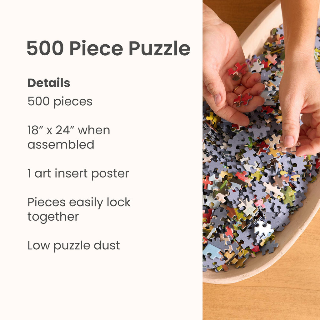 Seed Packets, 500-piece puzzle, WerkShoppe