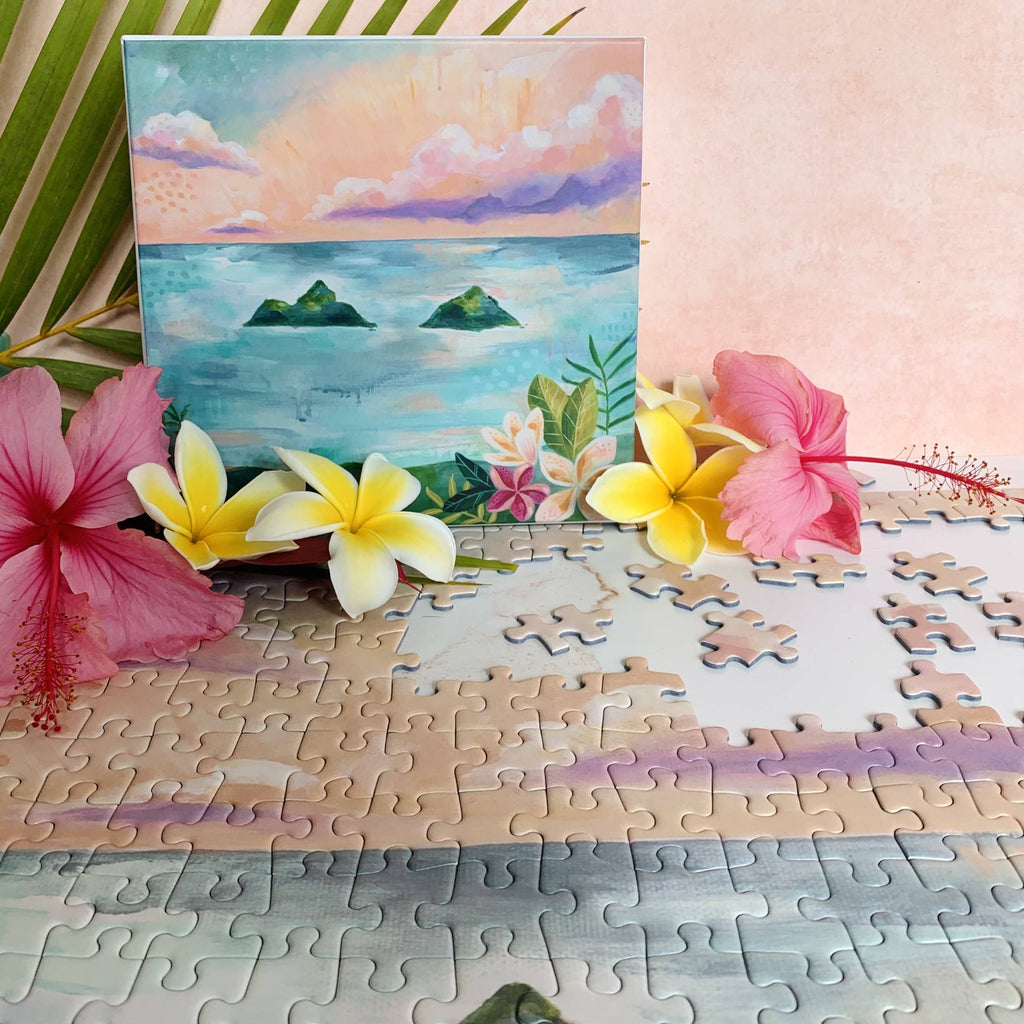 Mokulua Glow, 500-piece puzzle, Surf Shack Puzzles