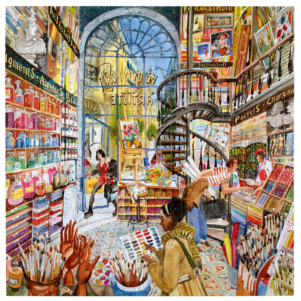 Artist Provisions, 1000-piece puzzle, eeBoo