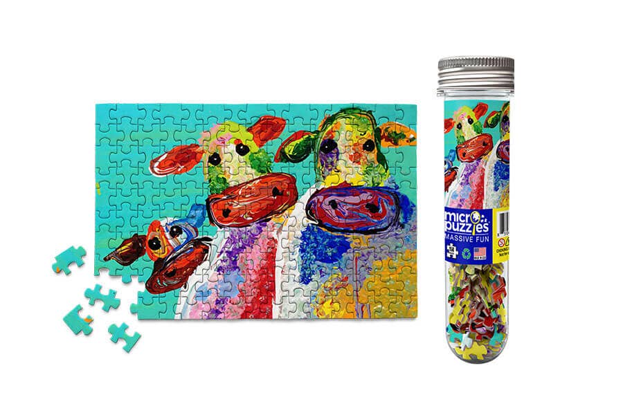 Udder Nonsense, 150-piece mini puzzle, Micro Puzzles