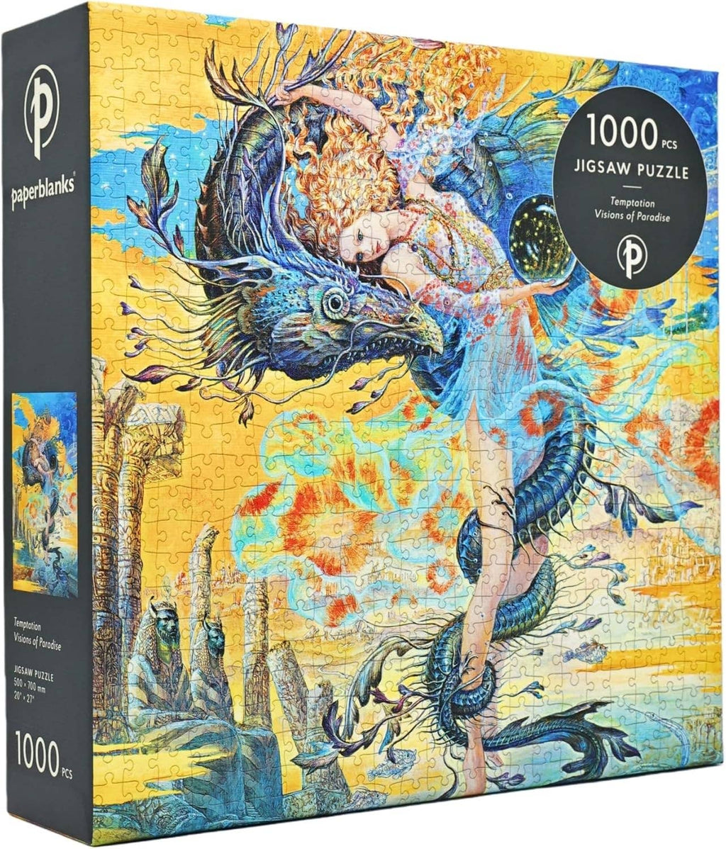 Temptation, 1000-piece foil-accented puzzle, Paperblanks