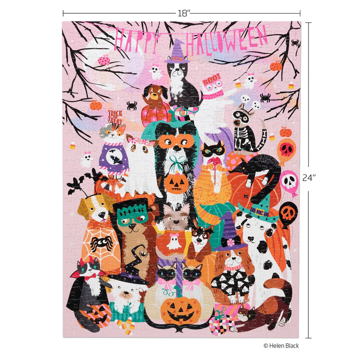 Happy Halloween, 500-piece puzzle, WerkShoppe