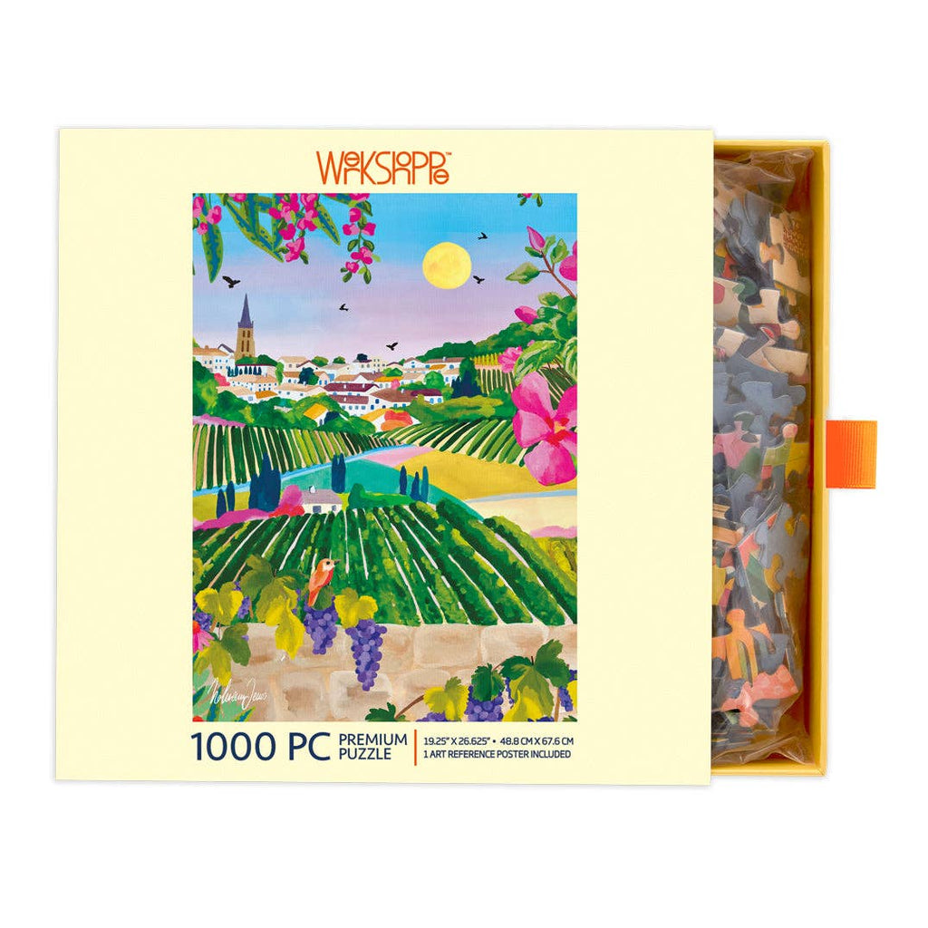 Village Vineyard, 1000-piece puzzle, WerkShoppe