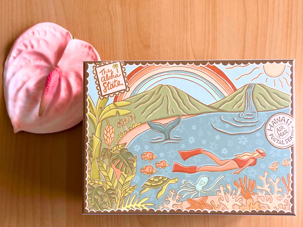 Postcard from Paradise, 1000-piece puzzle, Surf Shack Puzzles
