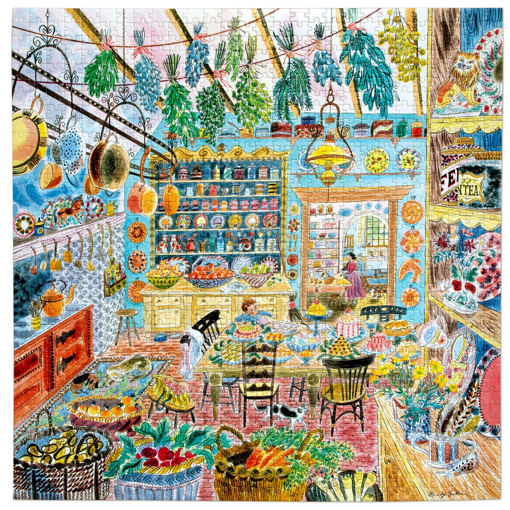 Victorian Kitchen, 1000-piece puzzle, eeBoo