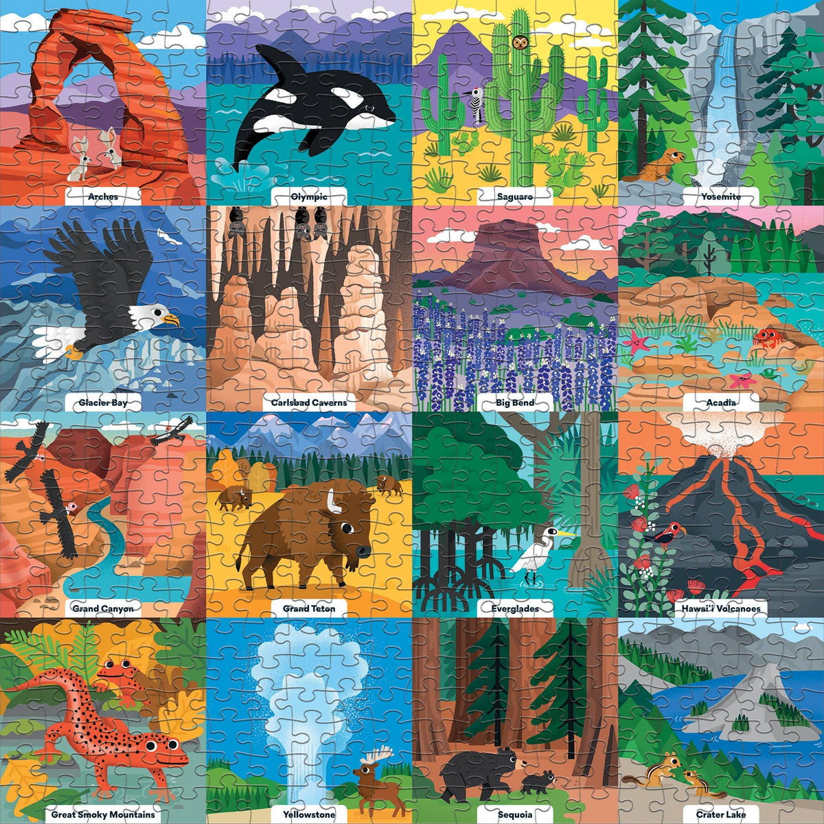 Little Park Ranger, 500-piece kids' puzzle, Mudpuppy