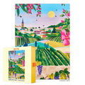 Village Vineyard, 1000-piece puzzle, WerkShoppe