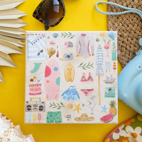 Beach Essentials, 500-piece puzzle, Surf Shack Puzzles
