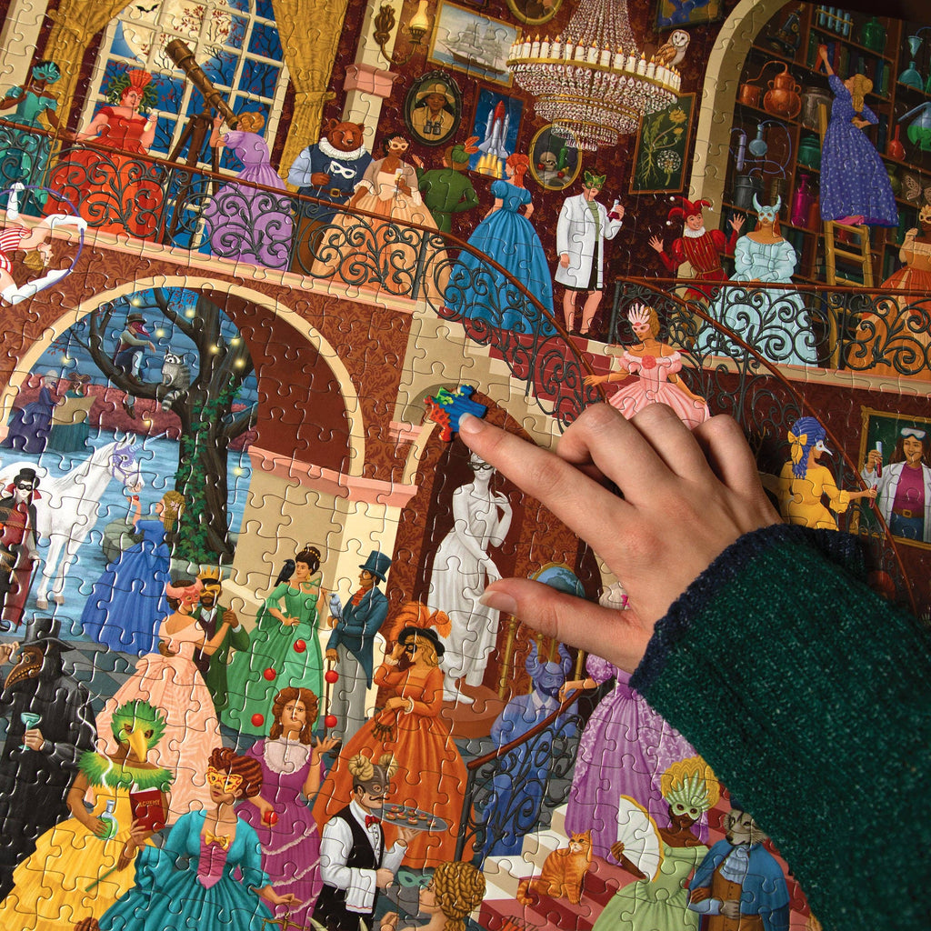 Alchemist's Masquerade, 1000-piece puzzle, eeBoo