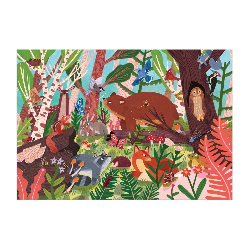Woodland World, 100-piece kids' puzzle, Mudpuppy