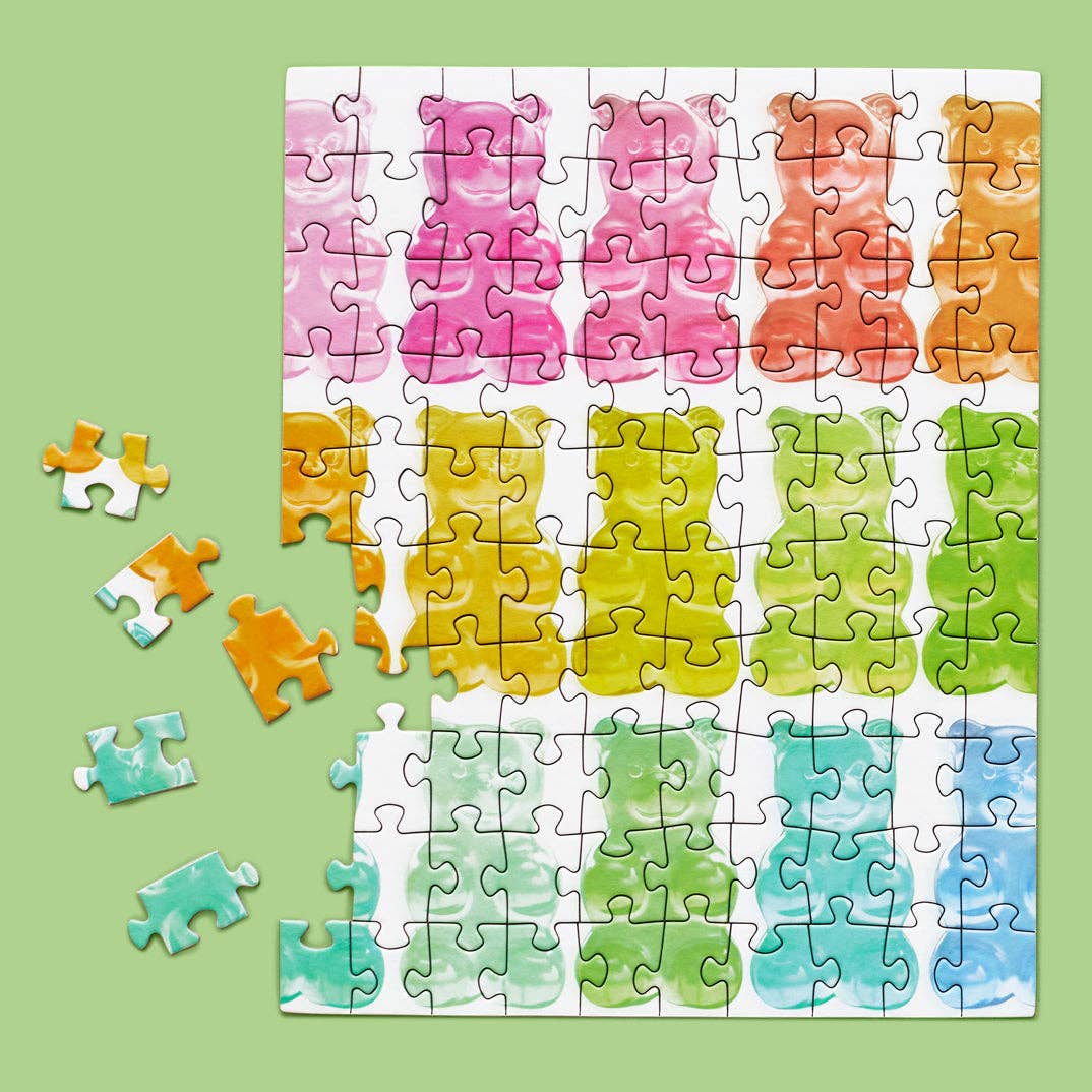 Gummy Bears, 100-piece puzzle, WerkShoppe