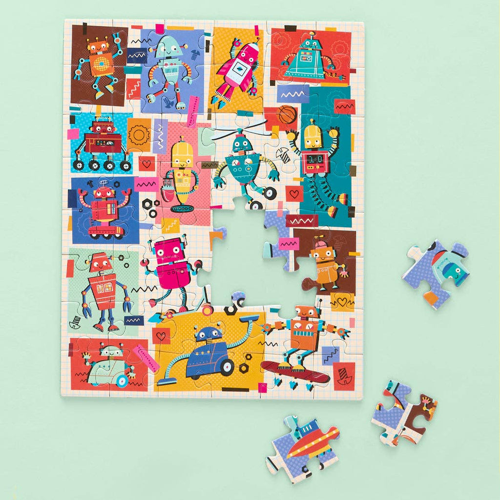 Robots, 48-piece puzzle, WerkShoppe