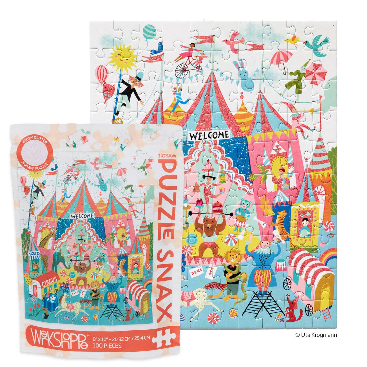 Colorful Circus, 100-piece puzzle, WerkShoppe