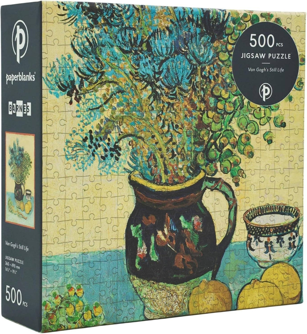 Van Gogh's Still Life, 500-piece foil-accented puzzle, Paperblanks