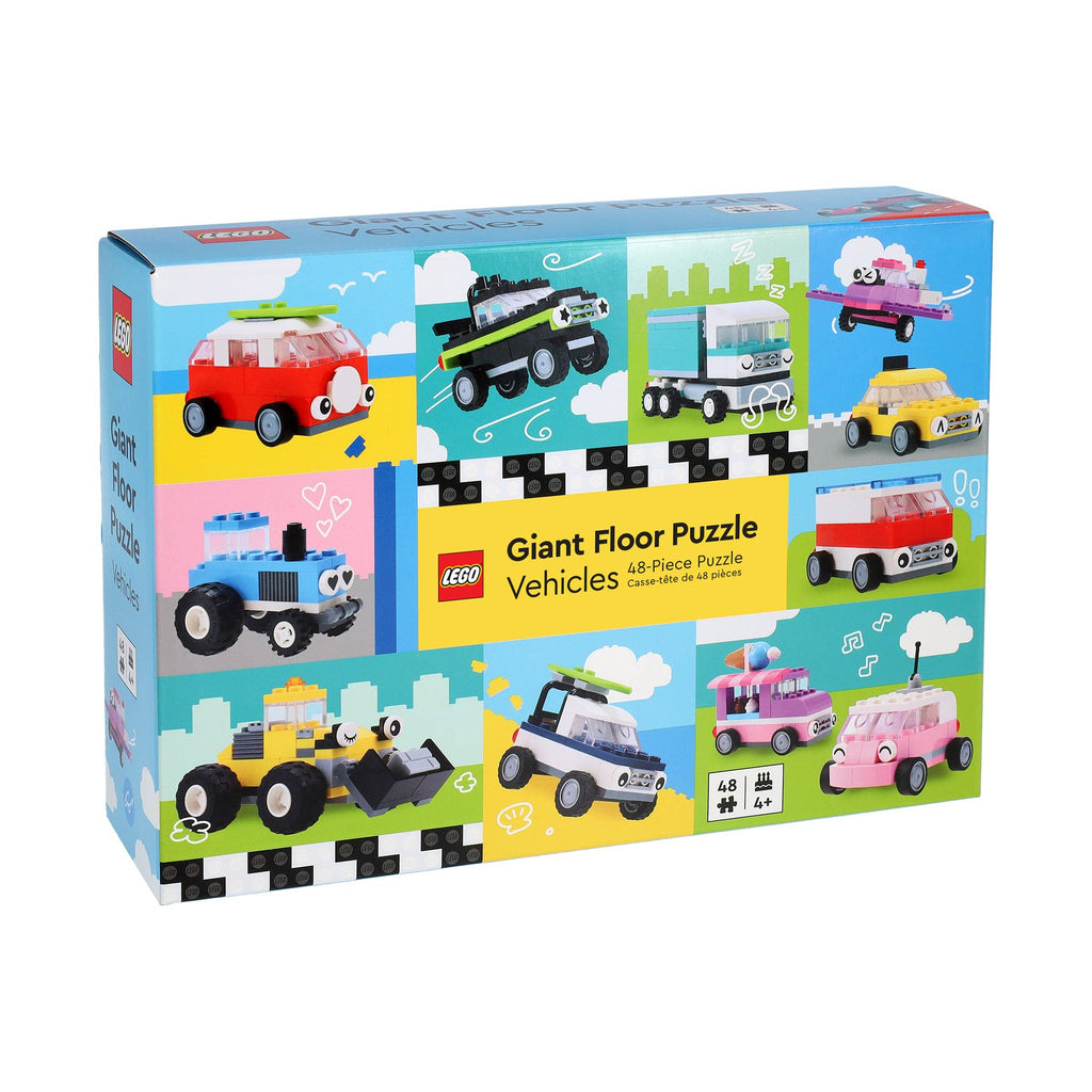 LEGO Vehicles, 48-piece kids' puzzle, Chronicle Books