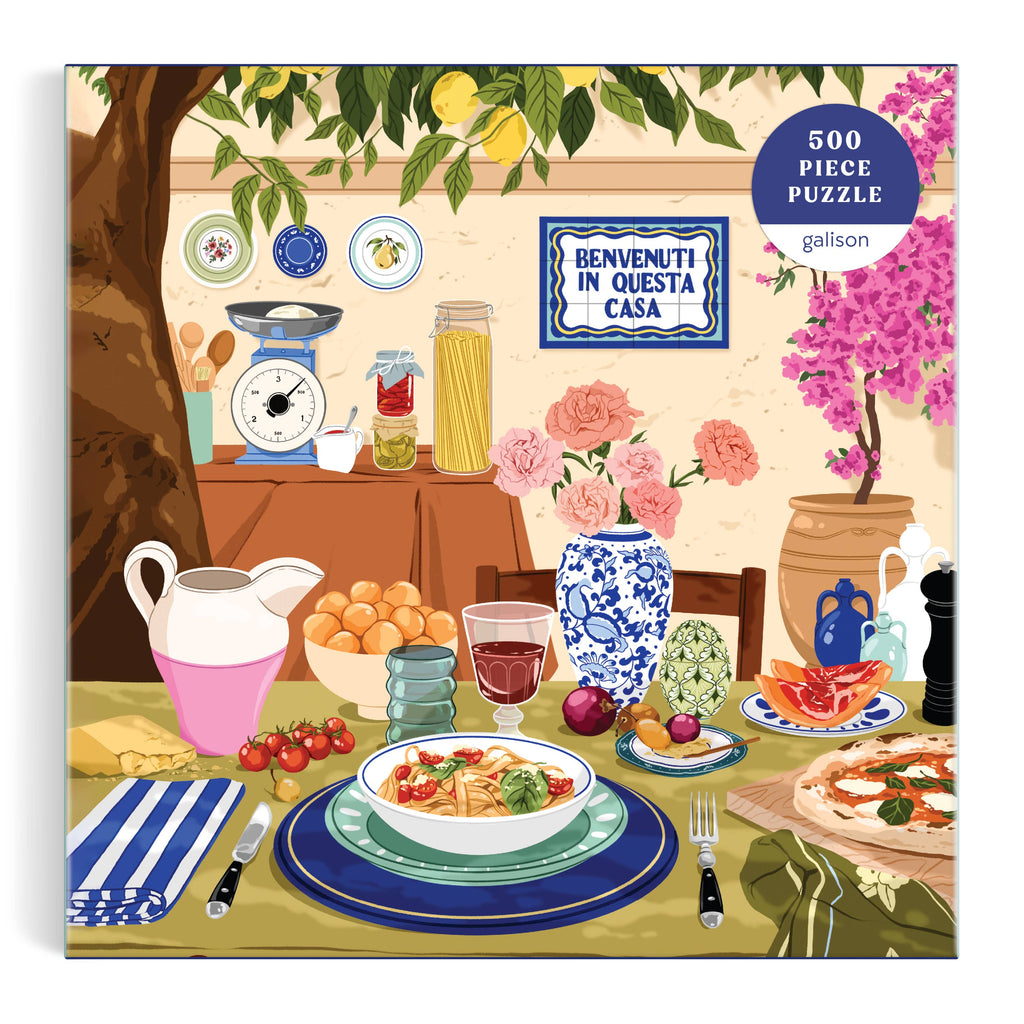 Tuscan Afternoon, 500-piece puzzle, Galison
