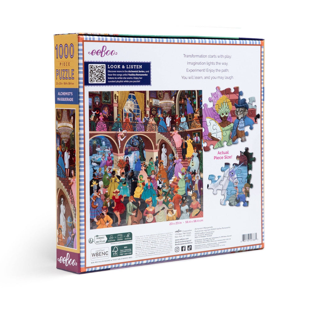 Alchemist's Masquerade, 1000-piece puzzle, eeBoo