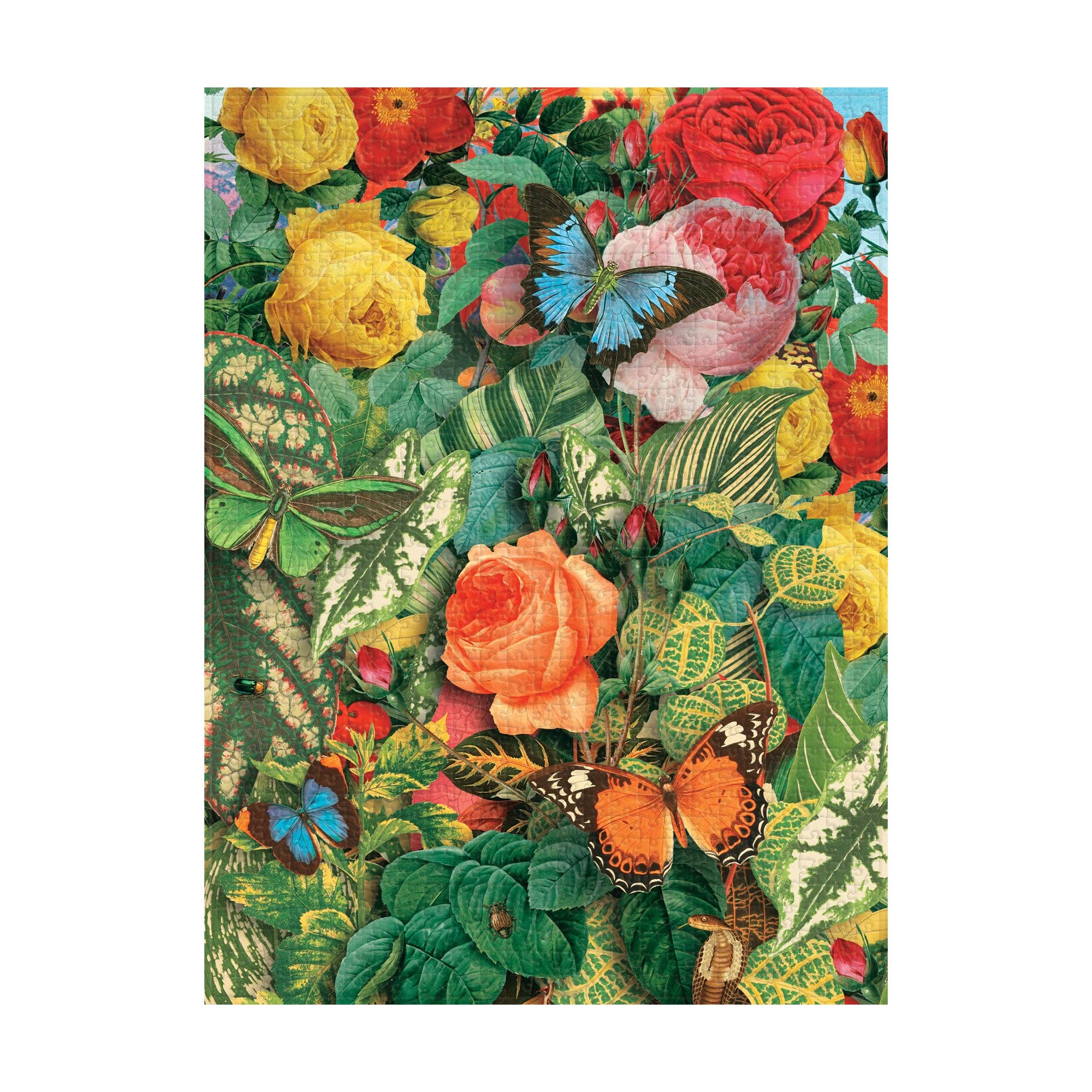 Butterfly Garden, 1000-piece foil-accented puzzle, Paperblanks